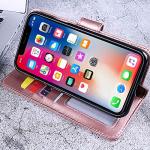 Asuwish Compatible with LG Stylo 6/Stylo6 Plus/K71 Stylus Glitter Wallet Case and Tempered Glass Screen Protector Cover Cell Accessories Holder Slot Stand Phone Cases for LGStylo6 6+ 6plus 2020 Pink