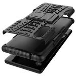 Phone Case for LG Velvet 5G/LGVelvet Verizon G5 UW T-mobile 2020 with Tempered Glass Screen Protector Cover and Stand Kickstand Hard Rugged Hybrid Cell Accessories LM G900UM 4G Tmobile Cases Men Black