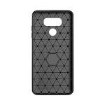 Asuwish Compatible with LG G6 Case and Tempered Glass Screen Protector Cover Cell Accessories Silicone Protective Phone Cases for LGG6 ThinQ LG6 Thin Q G 6 Plus G6+ 6G VS988 H872 Carbon Fiber Black