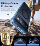 TORRAS Magnetic Shockproof for Google Pixel 10 Pro Case/Pixel 10 Case，[Military Grade 12FT Drop Protection][Fit for MagSafe], Slim Matte Translucent & Sturdy Armor Case for Pixel 10/10 Pro, Black