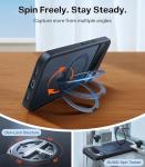 TORRAS 360 Spin Magnetic Stand for Google Pixel 10 Pro XL case, Compatible with Magsafe, 4X Military Drop Protection, Slim for Google Pixel 10 Pro XL Phone Case with Kickstand, Black