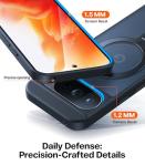 TORRAS 360 Spin Magnetic Stand for Google Pixel 10 Pro XL case, Compatible with Magsafe, 4X Military Drop Protection, Slim for Google Pixel 10 Pro XL Phone Case with Kickstand, Black