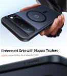 TORRAS Magnetic Shockproof for Google Pixel 10 Pro Case/Pixel 10 Case，[Military Grade 12FT Drop Protection][Fit for MagSafe], Slim Matte Translucent & Sturdy Armor Case for Pixel 10/10 Pro, Black