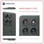 Motorola Edge (2025) Black Protective Case - Precision fit, Stylish Shock Absorbing Phone Case