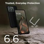 Motorola Edge (2025) Black Protective Case - Precision fit, Stylish Shock Absorbing Phone Case