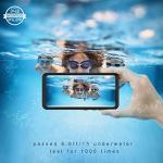 Lanhiem for Samsung Galaxy S21 Ultra Case, IP68 Waterproof Dustproof, Built-in Screen Protector, Rugged Full Body Shockproof Protective Phone Cover for Galaxy S21 Ultra 5G 6.8 Inch, Black