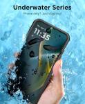Beasyjoy for Moto G 5G 2025 Case Waterproof, IP68 Underwater with Built-in Screen Protector, Full Body Military Grade Shockproof Dustproof Protective Rugged Cover for Motorola G 5G 2025, Black