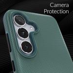 Crave Compatible with Samsung Galaxy S25 FE Case, Shockproof Protection Dual Layer Case for Samsung Galaxy S25 FE - Forest Green
