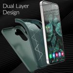 Crave Compatible with Samsung Galaxy S25 FE Case, Shockproof Protection Dual Layer Case for Samsung Galaxy S25 FE - Forest Green