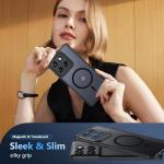 For Motorola Edge 2025 Case, Magnetic [38 N52 Magnets] Military Grade Drop Protection moto edge 2025 case - Raised Camera Lips Slim Matte Anti-Slip Phone Cover Case For Motorola Edge 2025, Black