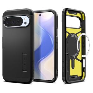 Spigen for Pixel 10 Pro XL Case, Tough Armor MagFit (2025) [Designed for Pixelsnap, Compatible with MagSafe Accessories] - Black