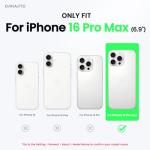 ORNARTO Compatible with iPhone 16 Pro Max Case 6.9", Slim Liquid Silicone 3 Layers Soft Gel Rubber Shockproof Protective Case with Anti-Scratch Microfiber Lining-Black