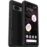 OtterBox Commuter Case for Google Pixel 7a, Shockproof, Drop Proof, Rugged, Protective Case, 3X Tested to Military Standard, Antimicrobial Protection, Black