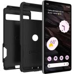 OtterBox Commuter Case for Google Pixel 7a, Shockproof, Drop Proof, Rugged, Protective Case, 3X Tested to Military Standard, Antimicrobial Protection, Black