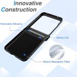 STORMTAL for Motorola Razr 2025 case, Hinge Protection, Built-in Screen Protector, Shockproof, Wireless Charging, Rugged Phone Protective Case for Moto Razr 2025 Black