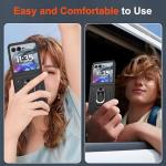 ATUMP for Motorola Razr 2024 Case/Razr 2025 Case[Not Fit Razr Plus 2024], Heavy Duty Shockproof with 360° Rotation Metal Kickstand [Military Grade] Protective Case for Moto Razr 2024/2025, Black