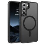 BENTOBEN for Samsung Galaxy S22 Case, S22 Magnetic Case [Compatible with MagSafe] Translucent Matte Slim Shockproof Women Men Protective Case Cover for Samsung S22 6.1", Black