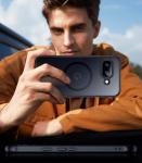 SPIDERCASE Magnetic for Google Pixel 9A Case, Military Grade Drop Protection Slim Translucent Matte Shockproof Anti-Fingerprint Phone Case for Pixel 9A, Black