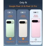 OtterBox Google Pixel 10 & Pixel 10 Pro (Only) - Commuter Series Case - Black - Slim & Tough - Pocket-Friendly - with Port Protection - Non-Retail Packaging