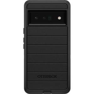 OtterBox Google Pixel 6 Pro (Only) - Defender Series Case - Black - Case Only - Microbial Defense Protection - Non-Retail Packaging