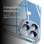 CASEKOO for iPhone 13 Pro Max Case Crystal Clear, [Never Yellow Technology] [Military-Grade Protection] Transparent Slim Cover Women Men for iPhone 13 ProMax Phone Case 6.7 inch, Clear