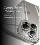 CASEKOO for iPhone 15 Pro Max Case Crystal Clear, [Never Yellow Technology] [Military-Grade Protection] Transparent Slim Cover Women Men for iPhone 15 Pro Max Phone Case 6.7 inch, Clear