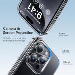 CASEKOO for iPhone 15 Pro Max Case Crystal Clear, [Never Yellow Technology] [Military-Grade Protection] Transparent Slim Cover Women Men for iPhone 15 Pro Max Phone Case 6.7 inch, Clear