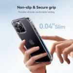 CASEKOO for iPhone 15 Pro Max Case Crystal Clear, [Never Yellow Technology] [Military-Grade Protection] Transparent Slim Cover Women Men for iPhone 15 Pro Max Phone Case 6.7 inch, Clear