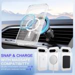 BENTOBEN Magnetic for Google Pixel 10 Pro Case, Clear Crystal Glitter Bling Phone Case Pixel 10 Pro [Compatible with MagSafe], Shockproof Sparkly Cute Women Girl Cover for Pixel10 Pro, Glitter Clear