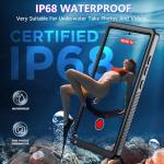 2025 New for Samsung Galaxy S24 Ultra Case Waterproof, [Built-in Camera & Screen Protector][Military Grade Shockproof][IP68 Underwater][Dustproof][Dropproof] Full Body Phone Case for S24 Ultra 6.8"