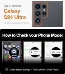 TORRAS Strong Magnetic & Seamless Stand for Samsung Galaxy S24 Ultra Case, Fit for MagSafe, Mil-Grade Drop Protection, Kickstand for Samsung Galaxy S24 Ultra Case, Translucent Back/Black Edge