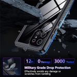 2025 New for Samsung Galaxy S24 Ultra Case Waterproof, [Built-in Camera & Screen Protector][Military Grade Shockproof][IP68 Underwater][Dustproof][Dropproof] Full Body Phone Case for S24 Ultra 6.8"