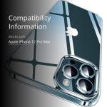 CASEKOO for iPhone 12 Pro Max Case Crystal Clear, [Never Yellow Technology] [Military-Grade Protection] Transparent Slim Cover Women Men for iPhone 12 ProMax Phone Case 6.7 inch, Clear