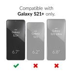 Crave Dual Guard for Galaxy S21+ Case, Shockproof Protection Dual Layer Case for Samsung Galaxy S21 Plus, S21+ 5G (6.7 inch) - Forest Green