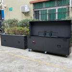80'' 85'' 86'' 98'' Automatic Samsung ATA Multimedia Motorized TV Screen Lift Flight Case Portable PVC Plywood Aluminum Storage