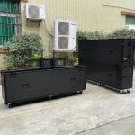 80'' 85'' 86'' 98'' Automatic Samsung ATA Multimedia Motorized TV Screen Lift Flight Case Portable PVC Plywood Aluminum Storage