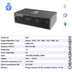 New IPollo V2H ETC 3.4Gh/s 475W EtHash Algorithm ETC ASIC Miner IPollo V2H Mining Machine