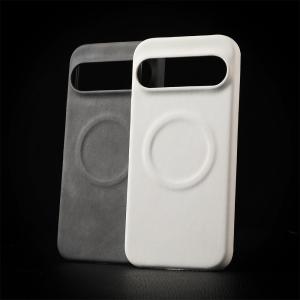 Luxury Sheepskin Leather Magnetic Phone Case For Google Pixel 10 9 8 7 Pro XL 8A 7A Shockproof Business Matte Hard Solid Cover