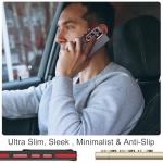 MALEWOLF Magnetic for Samsung Galaxy S22 Ultra Case with 3 Stand Ways, [Invisible Stand] Color-Blocked with Anti-Slip Edge Anti-Drop Shockproof Slim Phone Case for Galaxy S22 Ultra 6.8” (Black/Red)