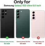 MALEWOLF Magnetic for Samsung Galaxy S22 Ultra Case with 3 Stand Ways, [Invisible Stand] Color-Blocked with Anti-Slip Edge Anti-Drop Shockproof Slim Phone Case for Galaxy S22 Ultra 6.8” (Black/Red)