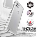 Guarishel for Motorola Moto One-5G-Ace Case: Military-Grade Shockproof Phone Cover, Anti-Scratch & Reinforced Bumpers - Crystal Clear