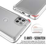 Guarishel for Motorola Moto One-5G-Ace Case: Military-Grade Shockproof Phone Cover, Anti-Scratch & Reinforced Bumpers - Crystal Clear