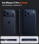 TORRAS Magnetic Slim Fit for iPhone 17 Pro Case 6.3 inch, Ultra-Thin, Compatible with MagSafe, Lightweight Matte Anti-Scratch Hard PC Cover Phone Case for iPhone 17 Pro OriginFit, Deep Blue