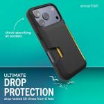 Smartish® iPhone 17 Pro Wallet Case - Wallet Slayer Vol. 1 [Slim + Protective] Credit Card Holder - Drop Tested Flip Hidden Card Slot Cover for Apple iPhone 17 Pro - Black Tie Affair