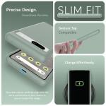 TUDIA MergeGrip [Dual Layer] Google Pixel 7a Case (2023), [Military Grade Drop Tested] Raised Edge for Screen&Camera Protection Slim Tough Heavy Duty 7A Phone Cases Cover - Green Lily