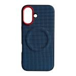 For iPhone 16 15 Pro Max 15 16 Pro Case Luxury Magnetic Soft TPU+Nylon Woven Leather Back Anti-Fingerprint Cover