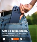 TORRAS Magnetic Slim Fit for iPhone 17 Pro Case 6.3 inch, Ultra-Thin, Compatible with MagSafe, Lightweight Matte Anti-Scratch Hard PC Cover Phone Case for iPhone 17 Pro OriginFit, Deep Blue