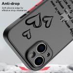 Disney Mickey Minnie Logo Phone Case for iPhone 13 Mini 7 8 Plus XR 12 16 14 Pro SE 11 Pro 15ProMax XS Max Luxury Matte Cover