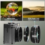 48MP Digital Cameras for Photography, 4K Video/Vlogging Camera for Vloggers, Autofocus Flip Screen Cameras for Photography,Tripod Grip, Wide-Angle & Macro Lens, Mic, Batteries（NBD-V01