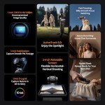 DJI Osmo Pocket 3, Vlogging Camera with 1'' CMOS & 4K/120fps Video, 3-Axis Stabilization, Fast Focusing, Face/Object Tracking, 2" Rotatable Touchscreen, Digital Camera for Photography, YouTube